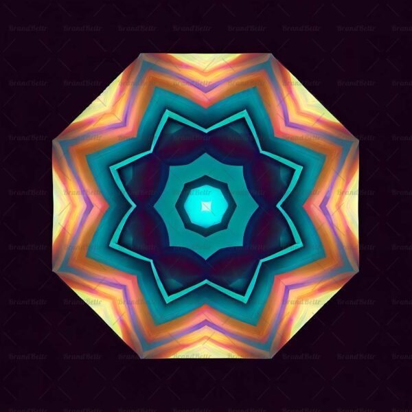 Abstraktes Kaleidoskop